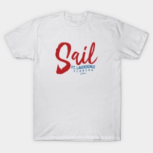 Sail Ft. Lauderdale, Florida T-Shirt